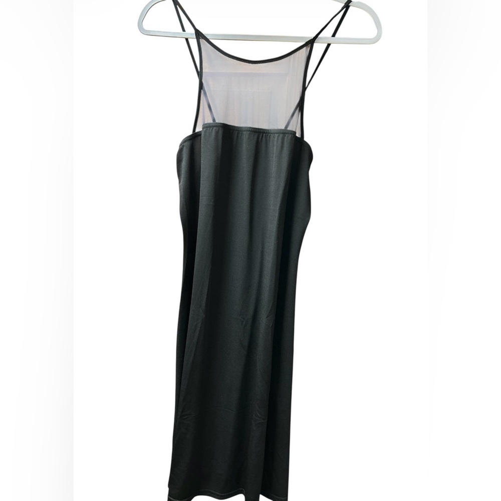 Hugo Buscatti  Elegant Black Slip Dress Size X-Large